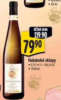 Albert Habánské sklepy nabídka