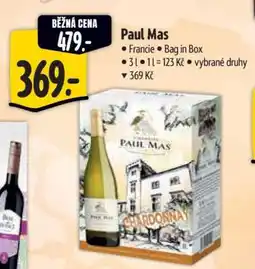 Albert Paul Mas nabídka