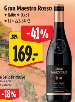 Albert Gran Maestro Rosso nabídka