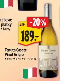 Albert Tenuta Casate Pinot Grigio nabídka