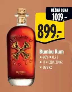 Albert Bumbu Rum nabídka