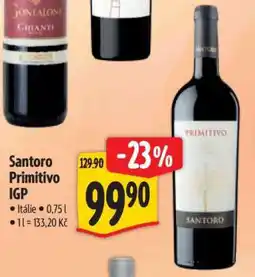Albert Santoro Primitivo IGP nabídka