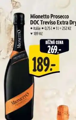 Albert Mionetto Prosecco DOC Treviso Extra Dry nabídka