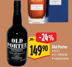 Albert Old Porter nabídka