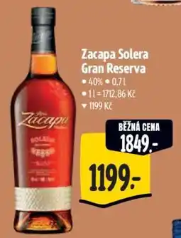 Albert Zacapa Solera Gran Reserva nabídka