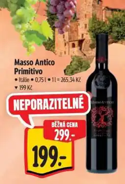 Albert Masso Antico Primitivo nabídka