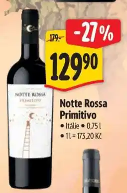 Albert Notte Rossa Primitivo nabídka