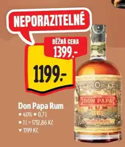 Albert Don Papa Rum nabídka