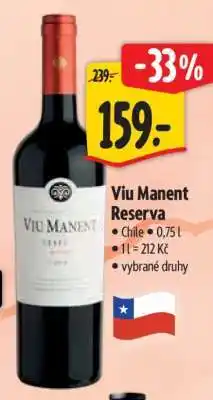 Albert Viu Manent Reserva nabídka