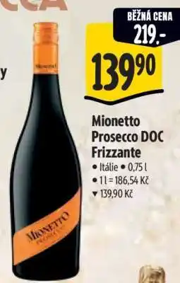 Albert Mionetto Prosecco DOC Frizzante nabídka
