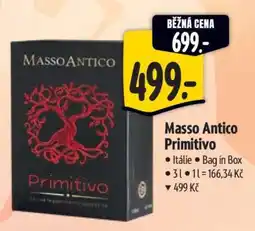 Albert Masso Antico Primitivo nabídka