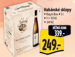 Albert Habánské sklepy nabídka