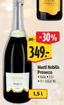 Albert Musti Nobilis Prosecco nabídka
