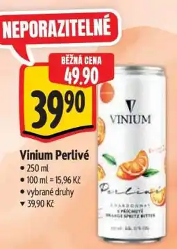 Albert VINIUM PERLIVÉ nabídka