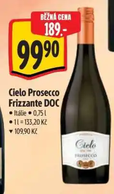 Albert Cielo Prosecco Frizzante DOC nabídka