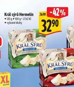 Albert Král Sýrů Hermelín nabídka