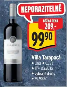 Albert Viña Tarapacá nabídka