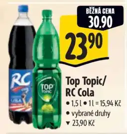 Albert Top Topic RC Cola nabídka