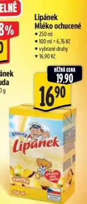 Albert Lipánek mléko ochucené nabídka
