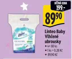 Albert Linteo Baby Vlhčené ubrousky nabídka