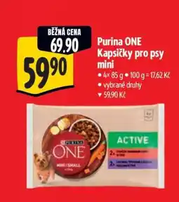 Albert Purina ONE Kapsičky pro psy mini nabídka