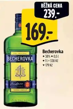 Albert Becherovka nabídka