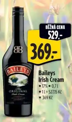 Albert Baileys Irish Cream nabídka