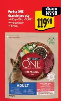 Albert PURINA ONE Granule pro psy nabídka
