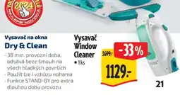 Albert Vysavač na okna Dry & Clean nabídka