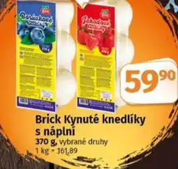 Coop Brick Kynuté knedlíky s náplní nabídka