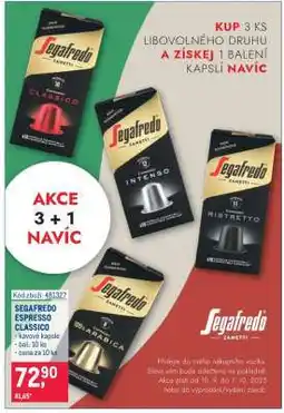 Makro SEGAFREDO ESPRESSO CLASSICO nabídka