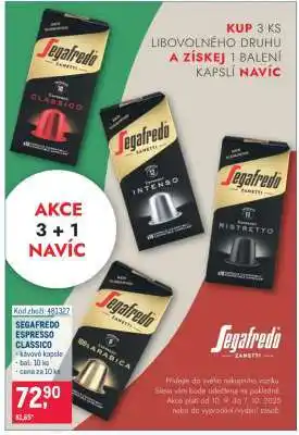 Makro SEGAFREDO ESPRESSO CLASSICO nabídka