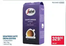 Makro SEGAFREDO CAFFÈ CREMA GUSTOSO nabídka