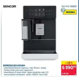 Makro ESPRESSO SES 9301WH nabídka