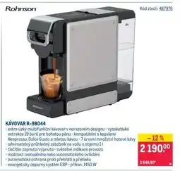 Makro KÁVOVAR R-98044 nabídka