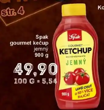 Jip Spak Gourmet kečup jemný nabídka