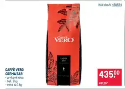 Makro CAFFÈ VERO CREMA BAR nabídka