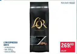 Makro L'Or Espresso Onyx nabídka