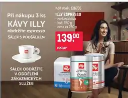 Makro ILLY ESPRESSO nabídka