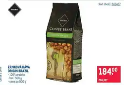 Makro ZRNKOVÁ KÁVA ORIGIN BRAZIL nabídka