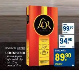 Makro L'Or Espresso nabídka