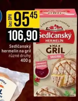 Jip Sedlčanský hermelín na gril nabídka