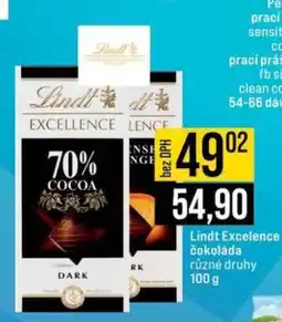 Jip Lindt Excellence Čokoláda nabídka