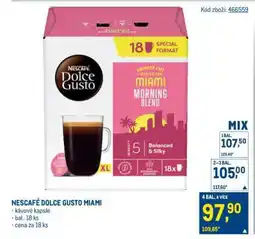 Makro NESCAFÉ DOLCE GUSTO MIAMI nabídka