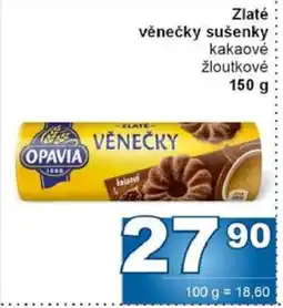 Jip Zlaté věnečky sušenky nabídka