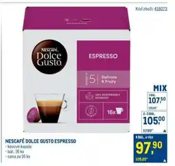 Makro NESCAFÉ DOLCE GUSTO ESPRESSO nabídka