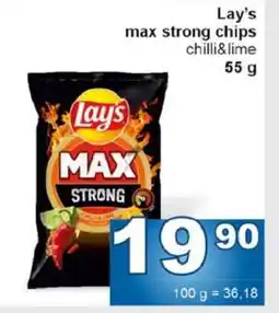 Jip Lay’s max strong chips nabídka