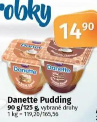 Coop Danette Pudding nabídka