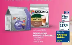 Makro TASSIMO JACOBS KRÖNUNG CAFÉ CREMA XL nabídka