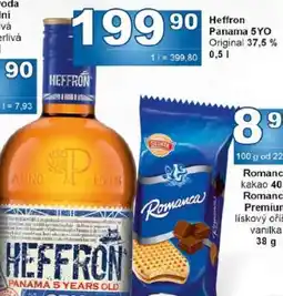 Jip Heffron Panama 5YO nabídka